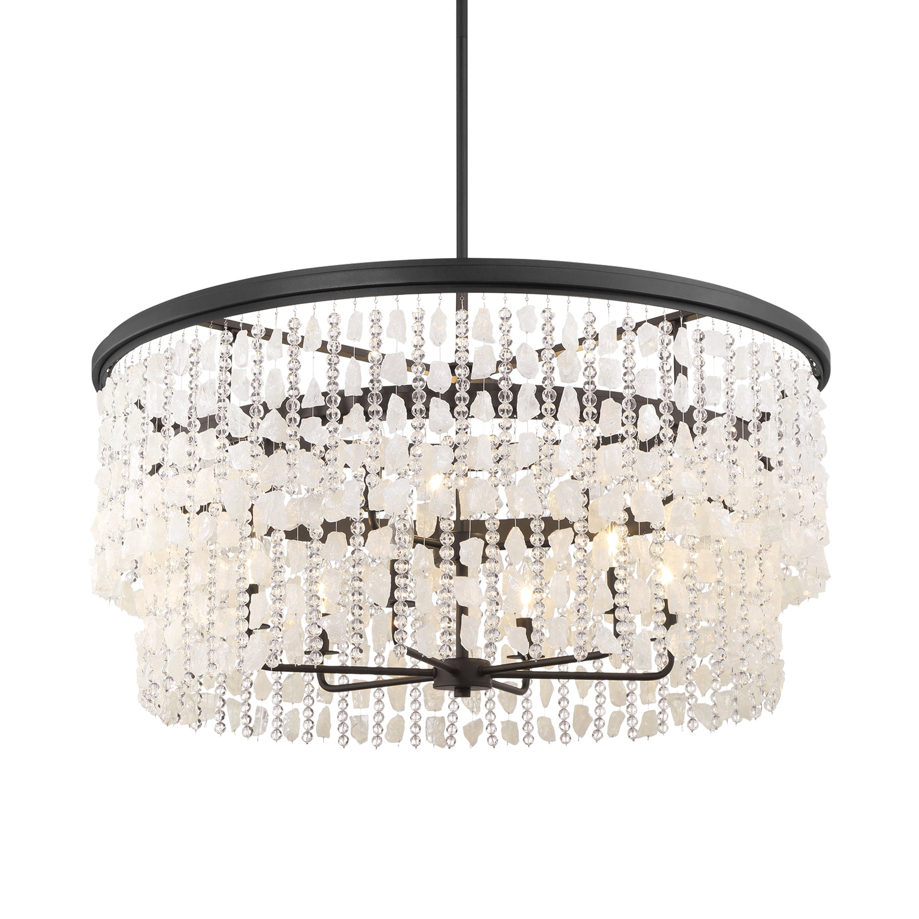 Shimmering Elegance Chandelier - Bees Lighting