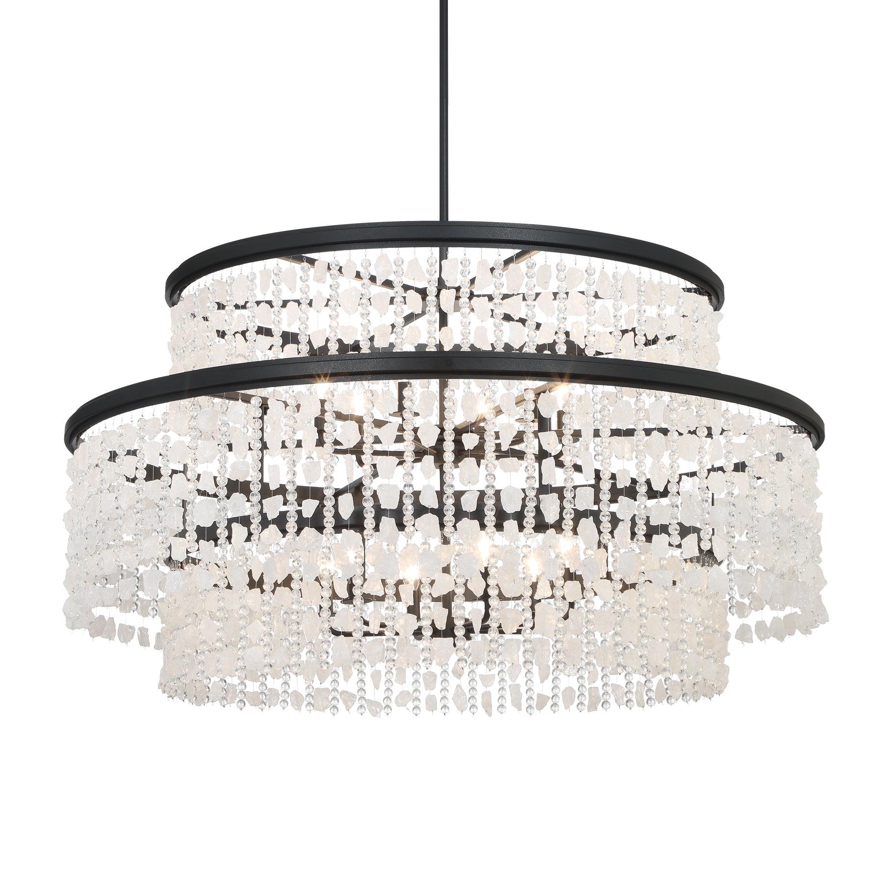 Shimmering Elegance Chandelier - Bees Lighting
