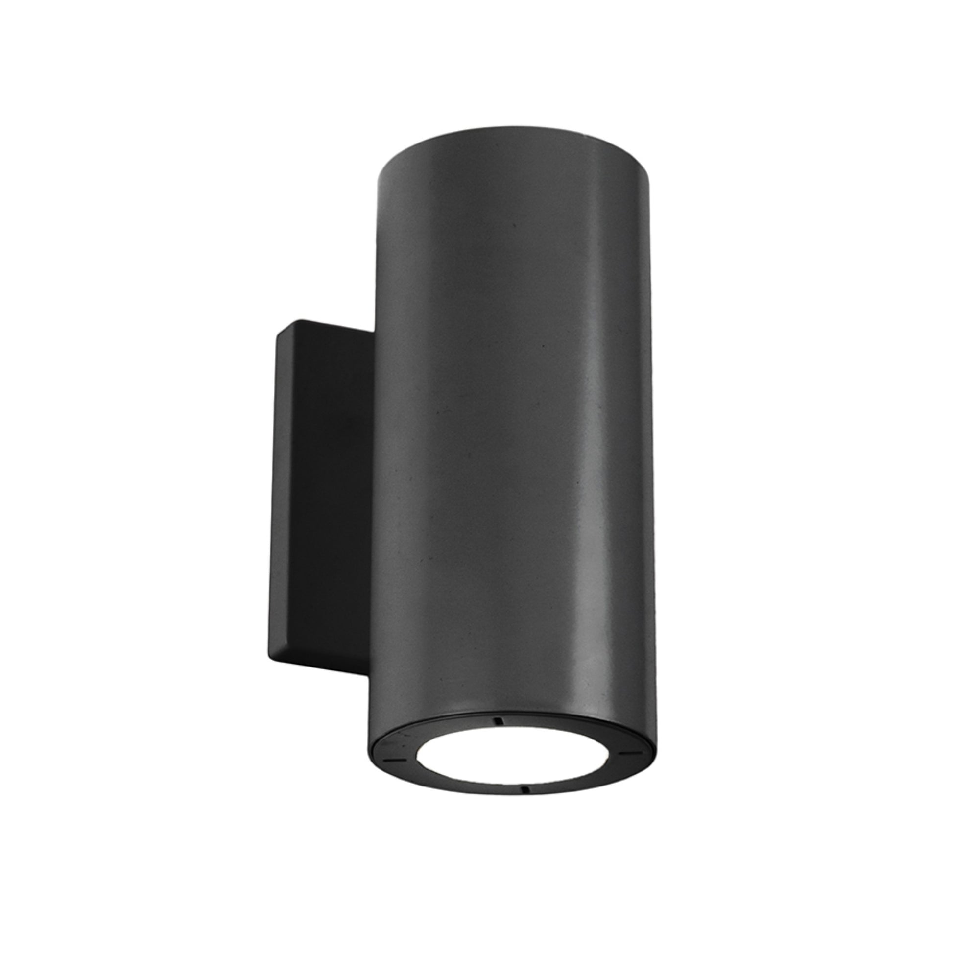 LED Outdoor Cylinder Light, Up/Down Light, 29W, 2334lm, 3000K, 120-277V, Black - Bees Lighting