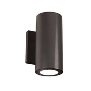Vessel 8" LED Outdoor Wall Sconce, Bronze Finish - Bees Lighting