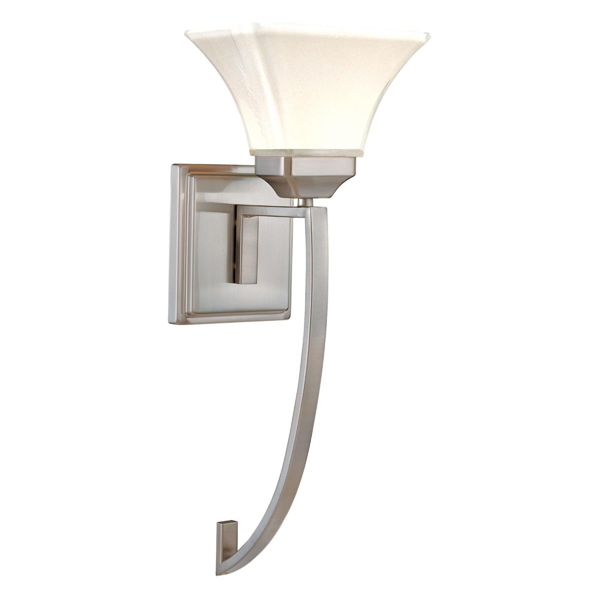 Agilis 20 in. Armed Sconce Brushed Nickel finish