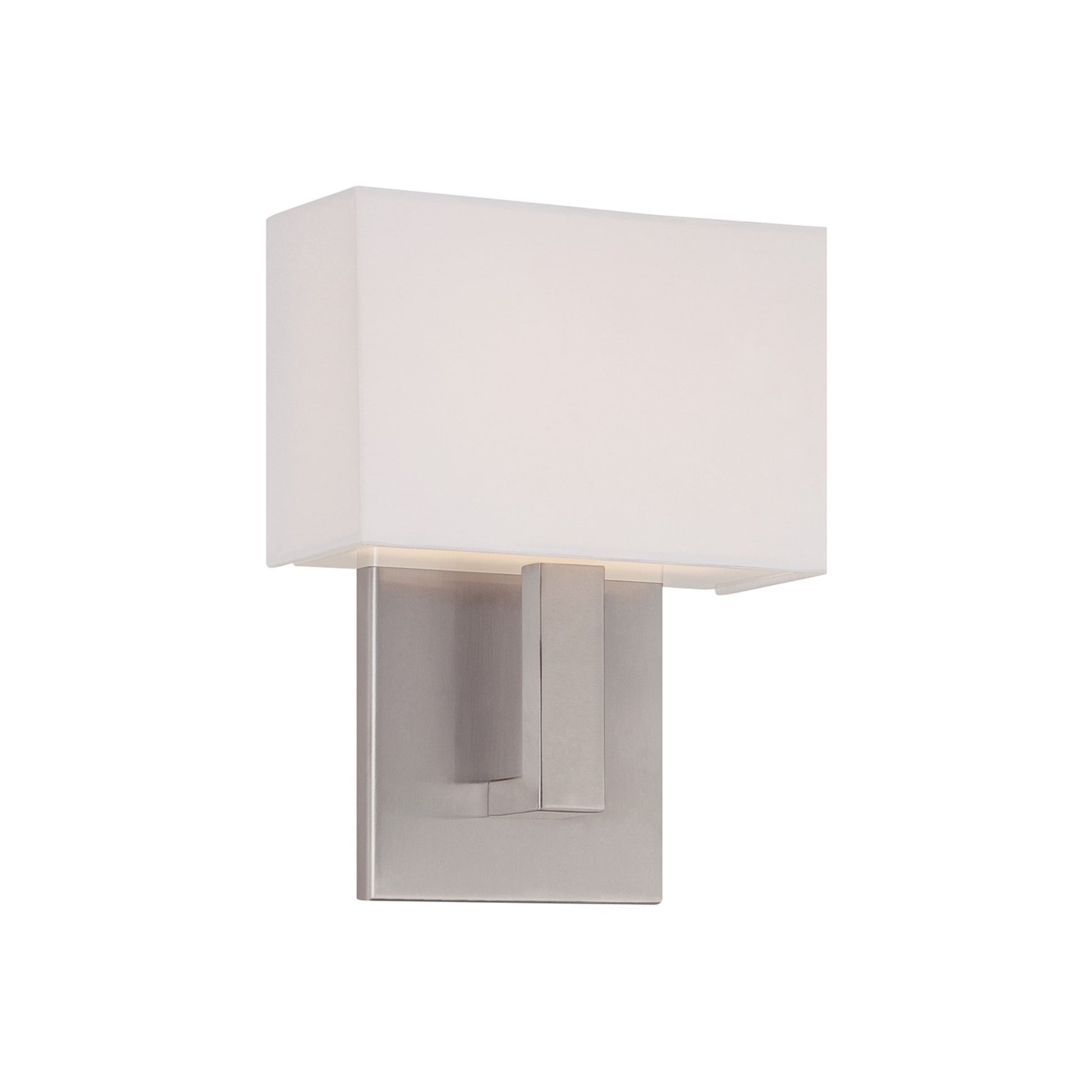 Manhattan 9" LED Wall Sconce, Brushed Nickel Finish - Bees Lighting
