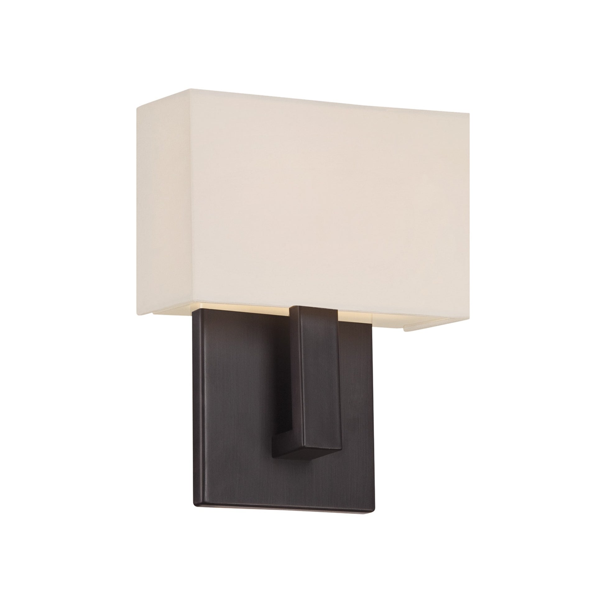 Manhattan 9" LED Wall Sconce, Brushed Bronze Finish - Bees Lighting