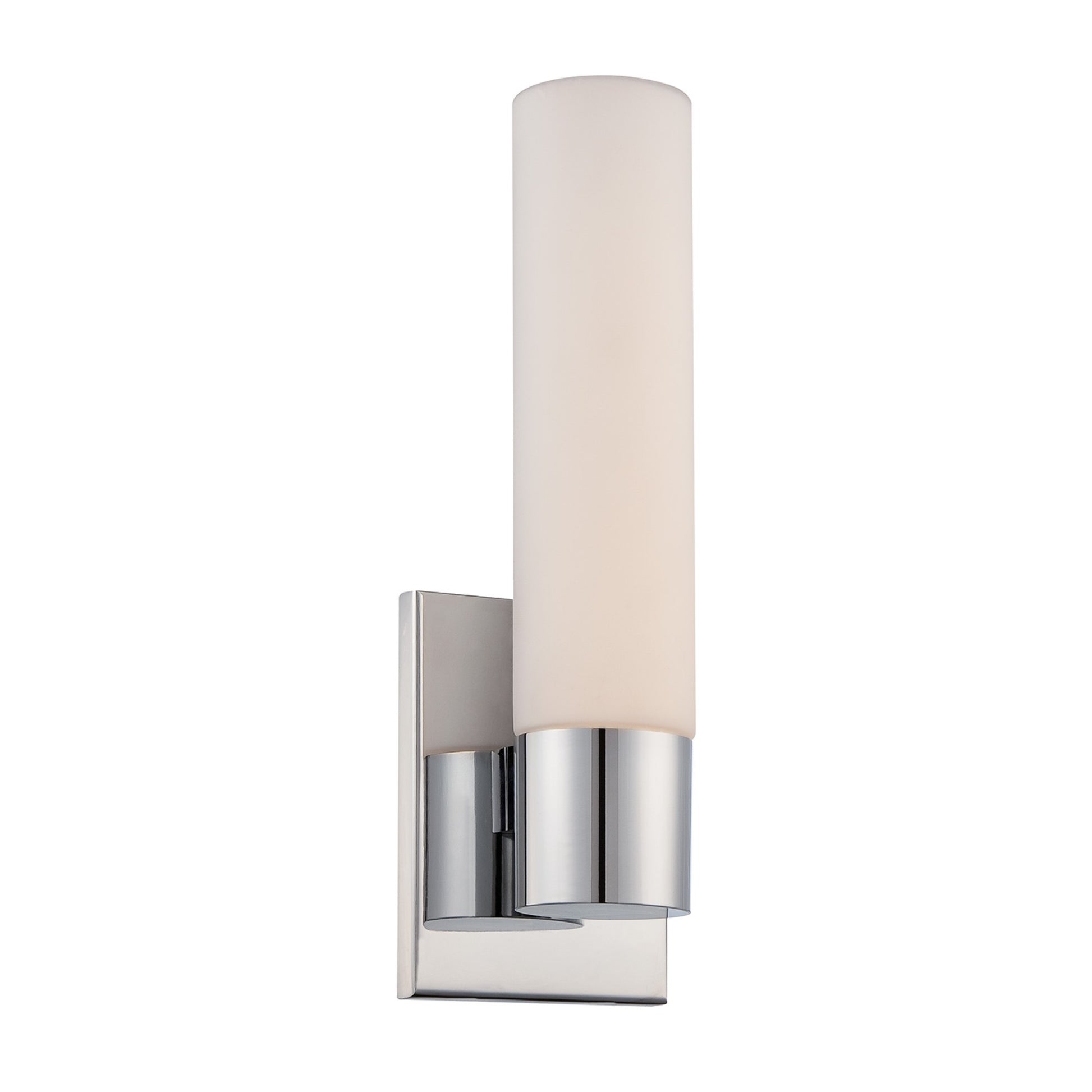 Elementum 14" LED Wall Sconce, 3CCT, Chrome Finish - Bees Lighting