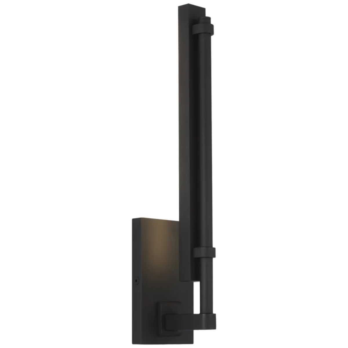Kal 13 in. LED Armed Sconce 120V Black finish - Bees Lighting