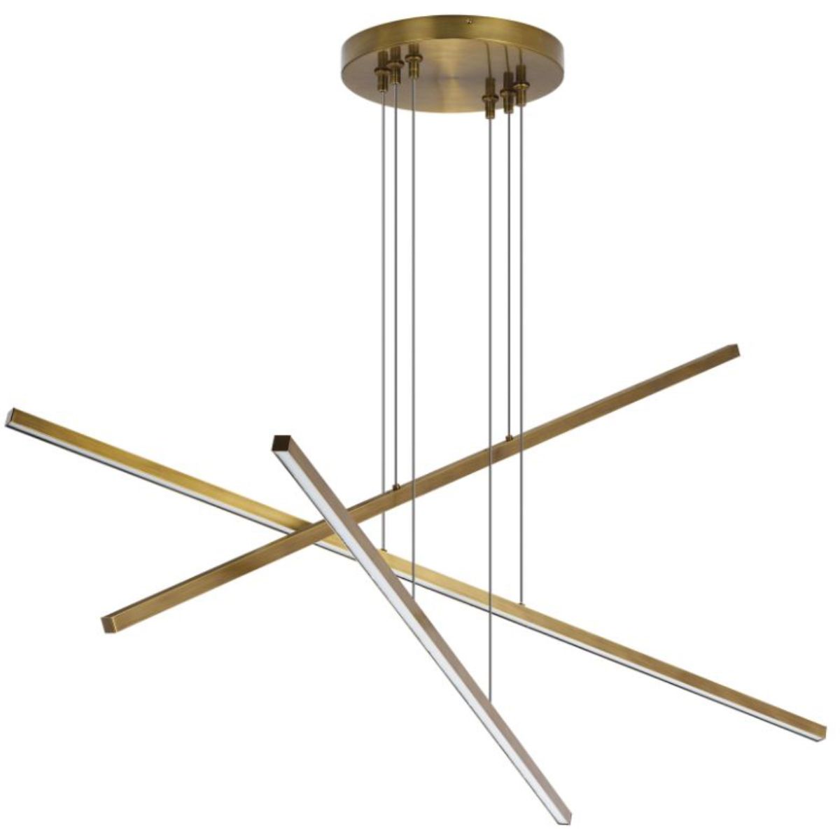 Essence Trio Linear Chandelier - Bees Lighting