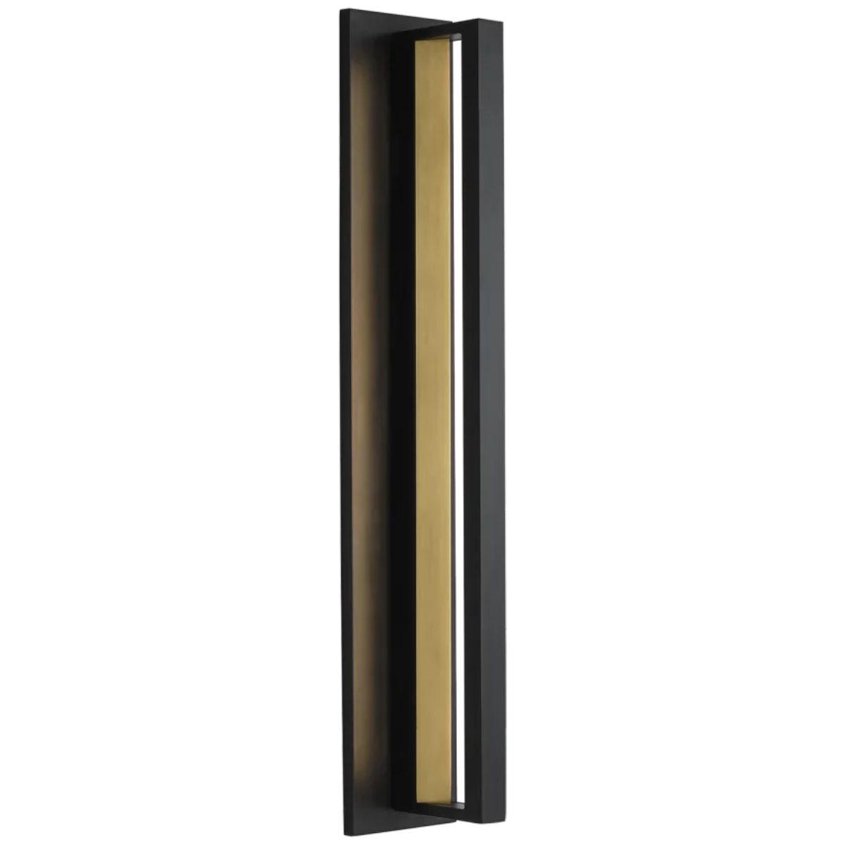 Anton 24 in. LED Wall Sconce Black finish - Bees Lighting