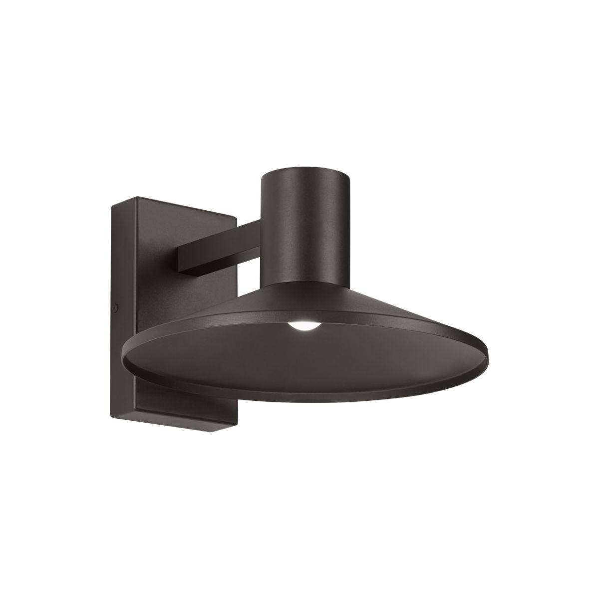 Ash 12 In. LED Lo-Output Outdoor Wall Sconce 400 Lumens 2700K - Bees Lighting