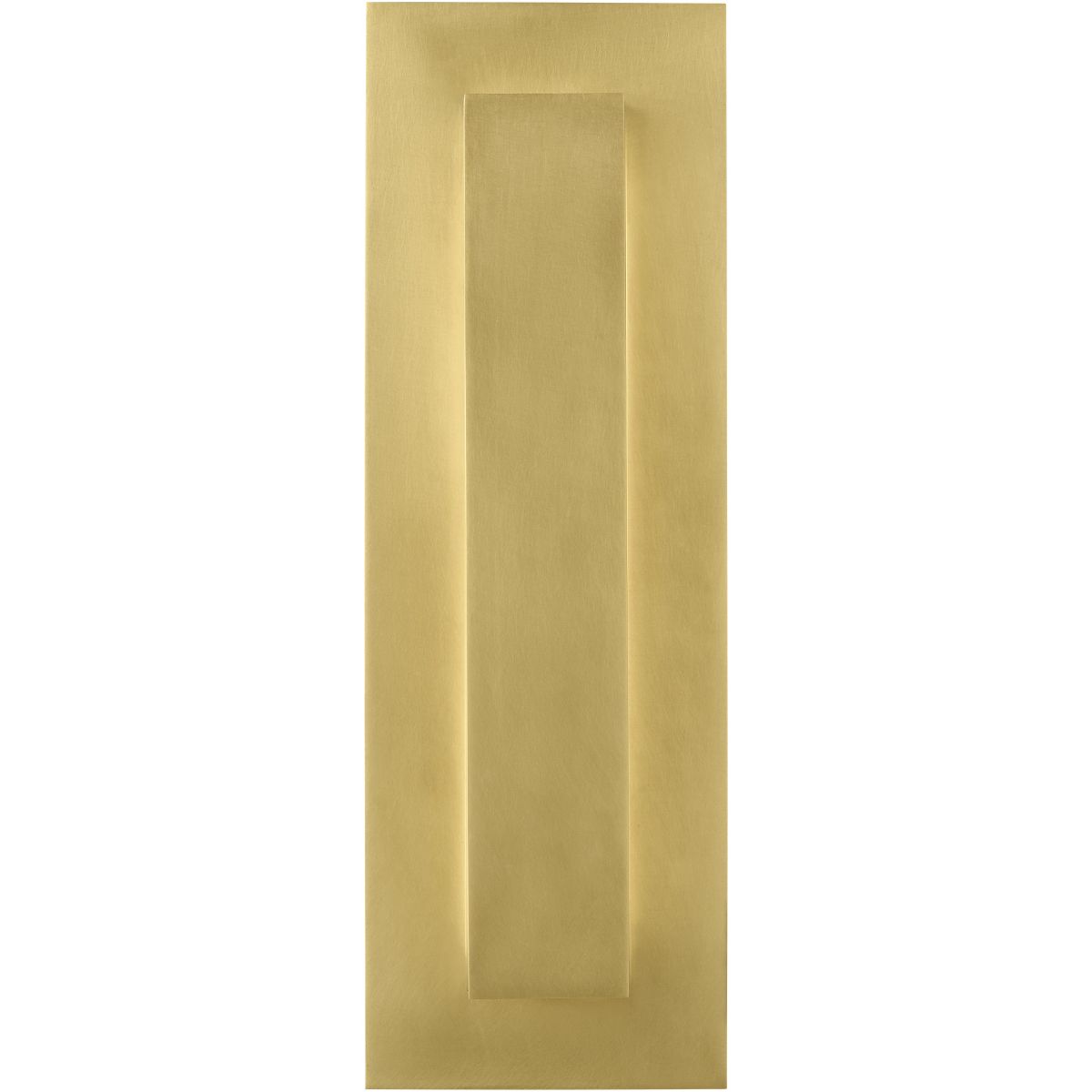Aspen 15 In. LED Outdoor Wall Sconce Natural Brass Finish - Bees Lighting