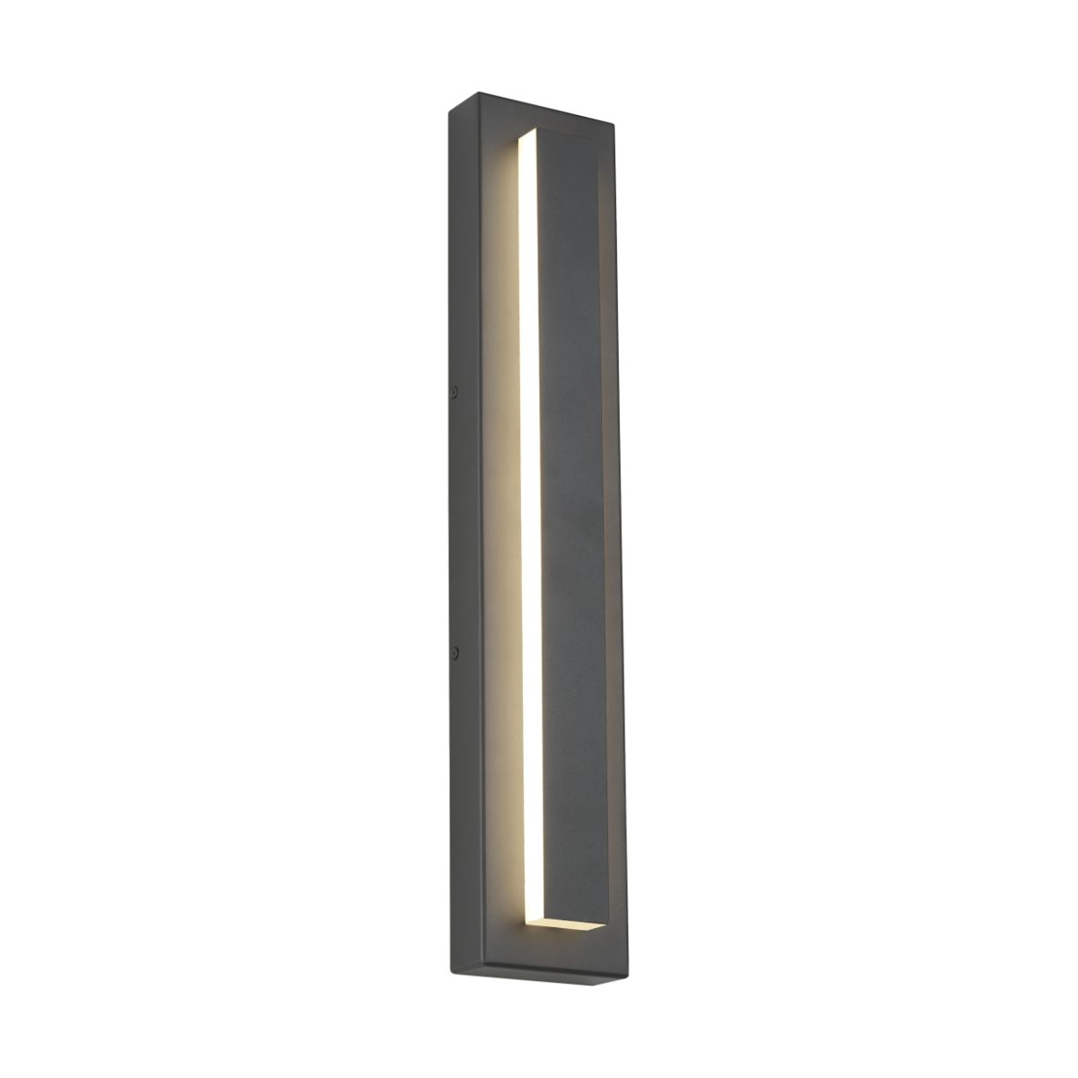 Aspen 26 In. LED Oudoor Wall Sconce 1060 Lm 3000K Gray Finish - Bees Lighting