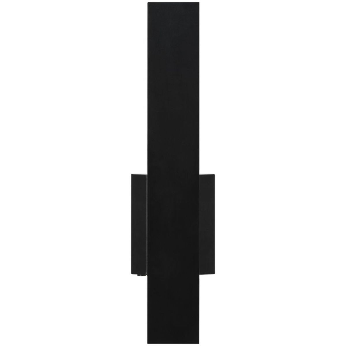 Blade 18 In. LED Outdoor Wall Sconce Black Finish - Bees Lighting