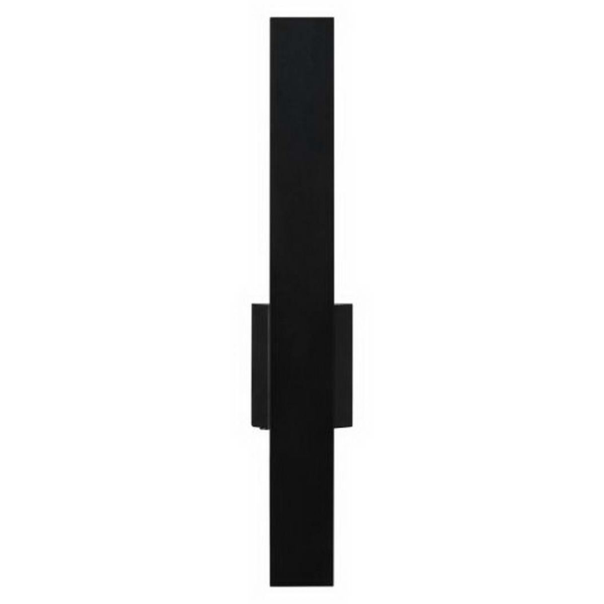 Blade 24 In. LED Outdoor Wall Sconce Black Finish - Bees Lighting