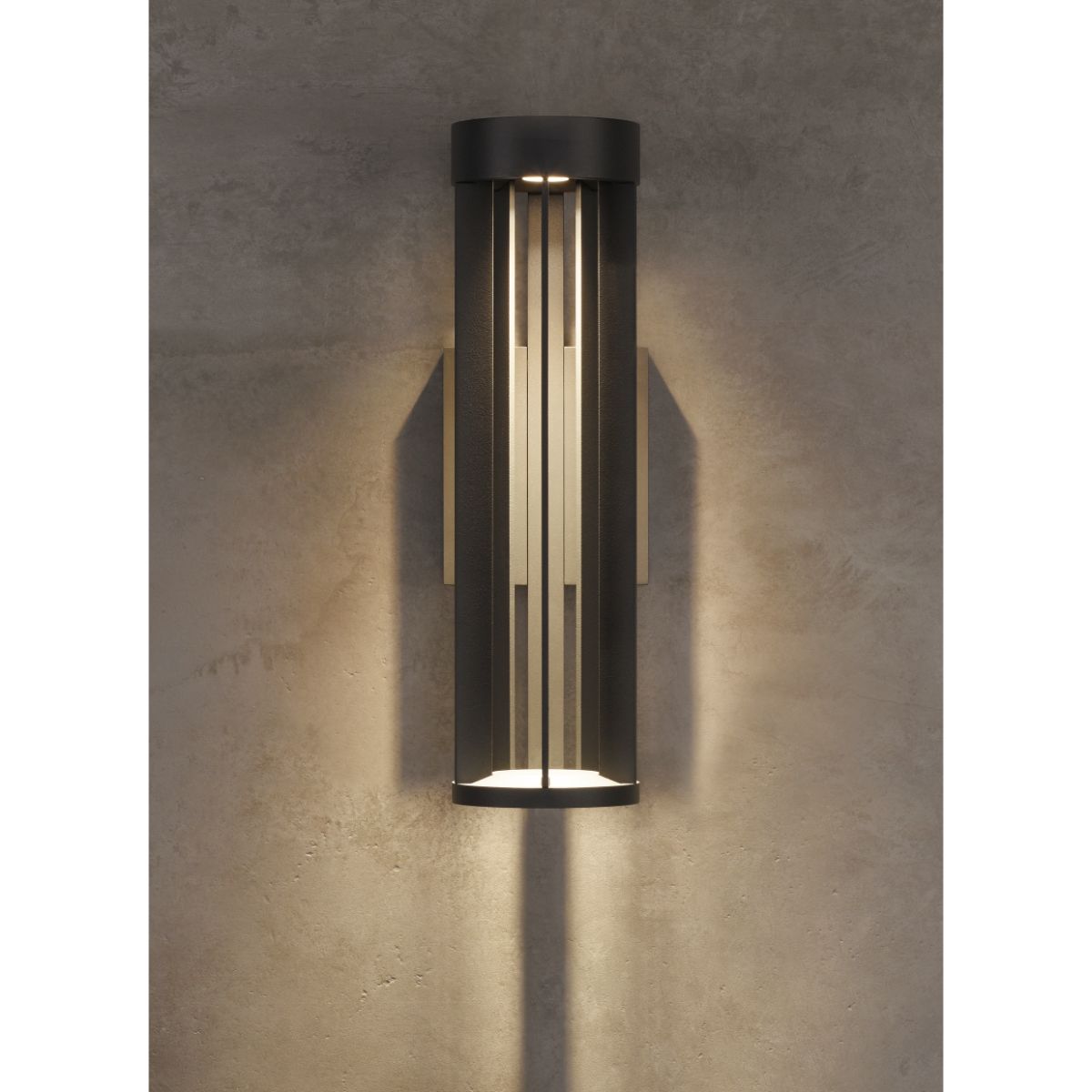 Turbo 18 In. LED Outdoor Wall Sconce 3000K Bronze Finish - Bees Lighting