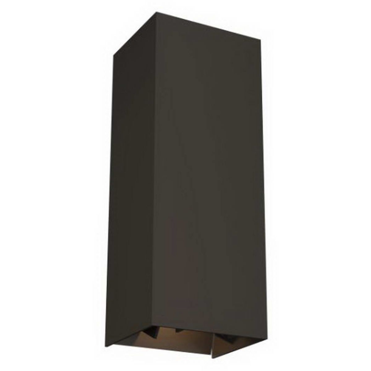 Vex 12 In. LED Outdoor Wall Sconce 199 Lumens 3000K Bronze Finish - Bees Lighting