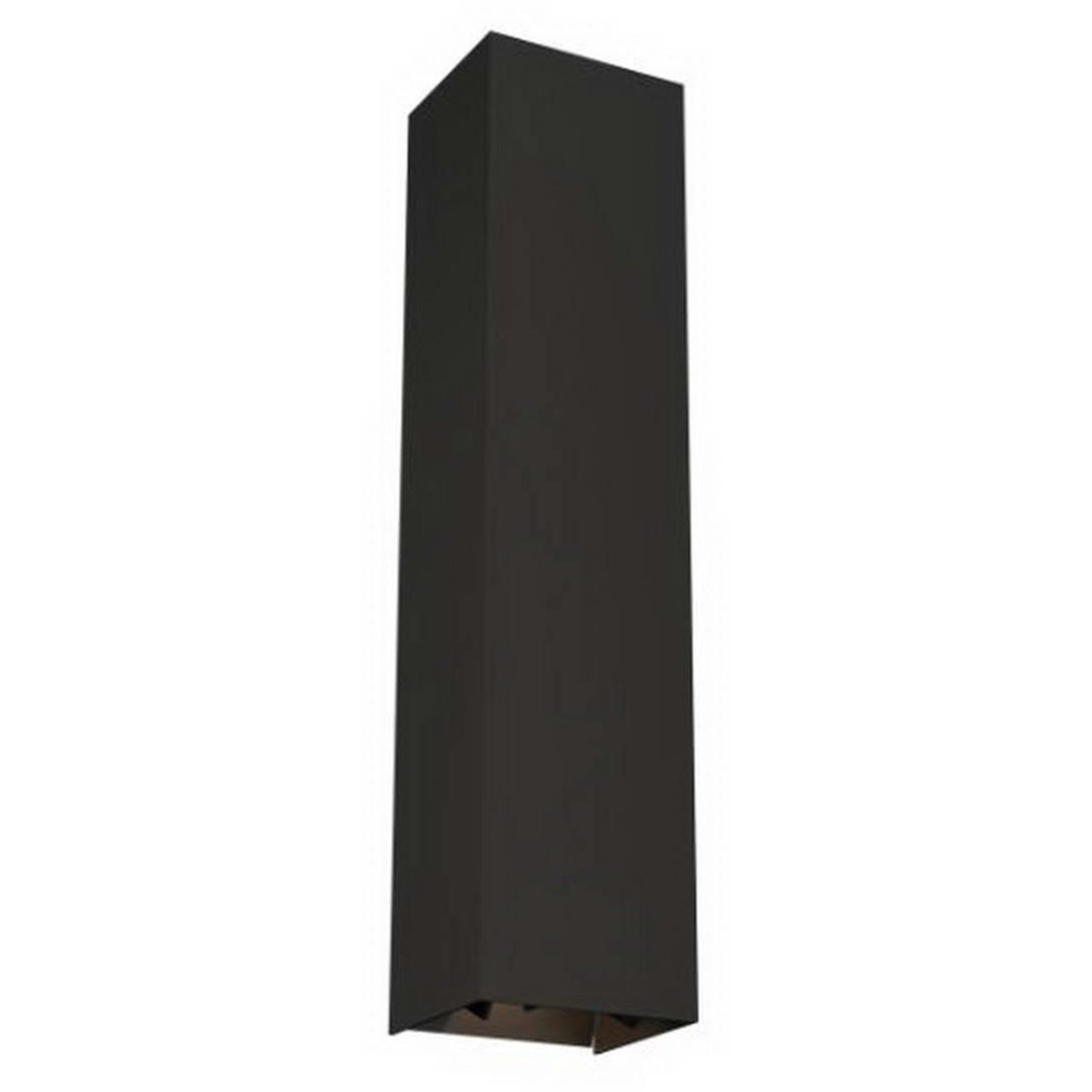 Vex 20 In. LED Outdoor Wall Sconce 199 Lumens 3000K Black Finish - Bees Lighting