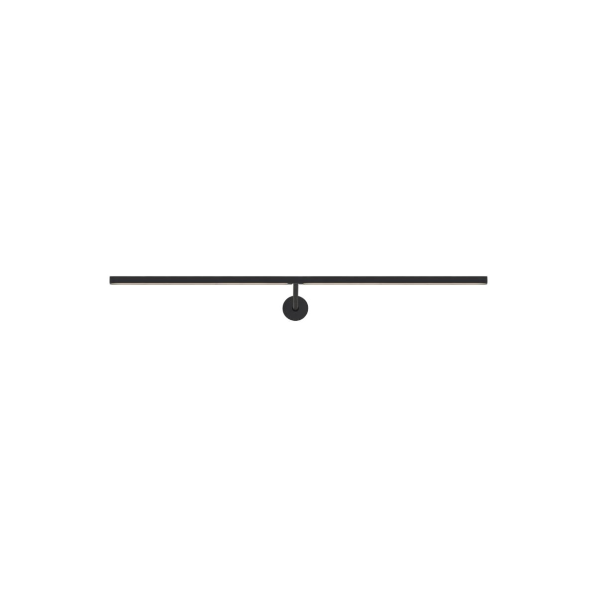 Plural Faceted 24" LED picture light 3000K nightshade black finish - Bees Lighting