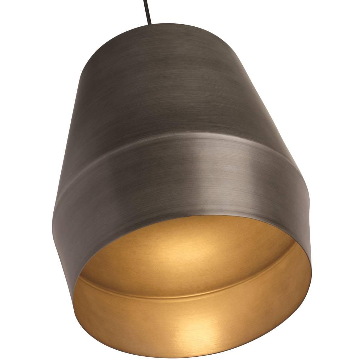 Allea 13 in. Pendant Light Gray Finish - Bees Lighting