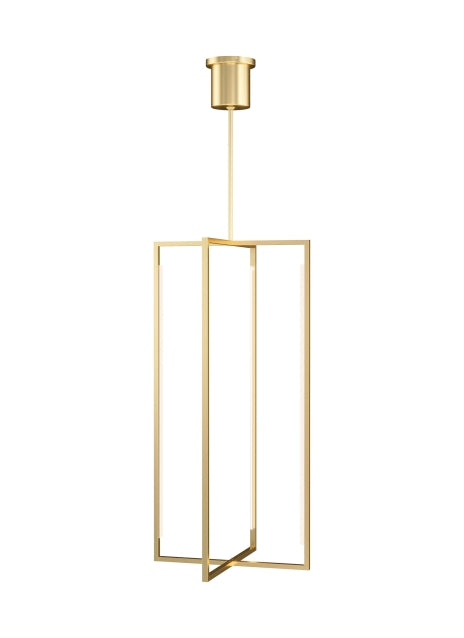Kenway 11 in. LED Pendant Light Brass Finish - Bees Lighting
