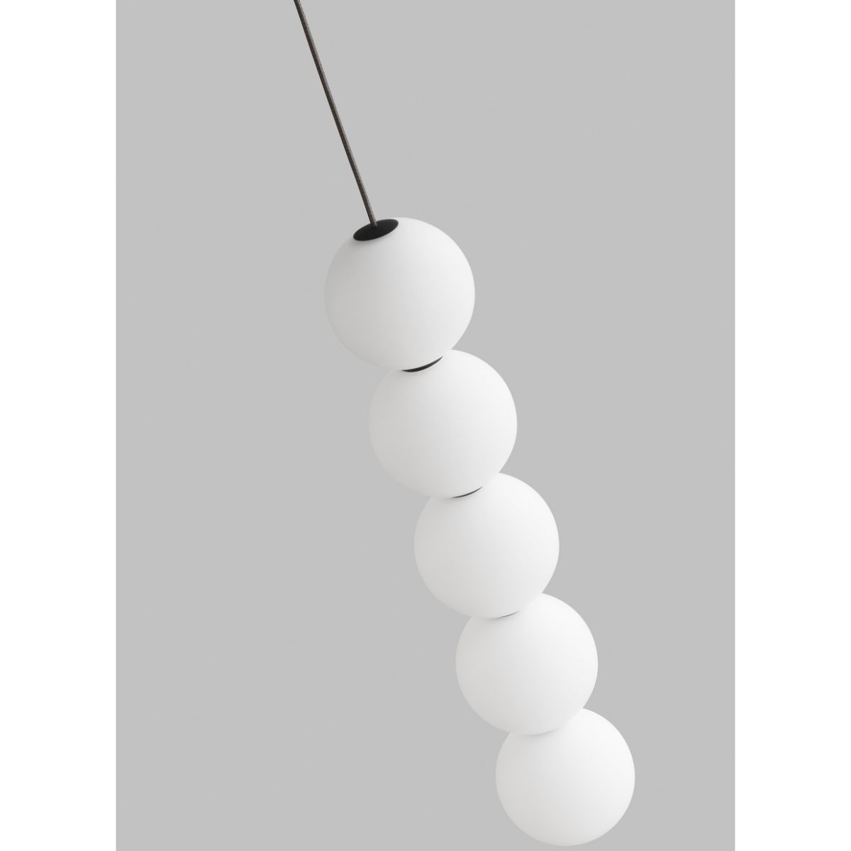 Orbet 14 in. LED Pendant Light Black Finish - Bees Lighting