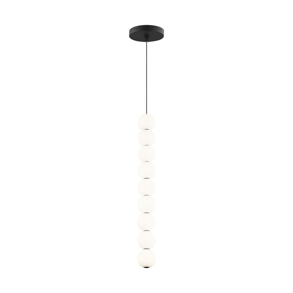 Orbet 24 in. LED Pendant Light Black Finish - Bees Lighting