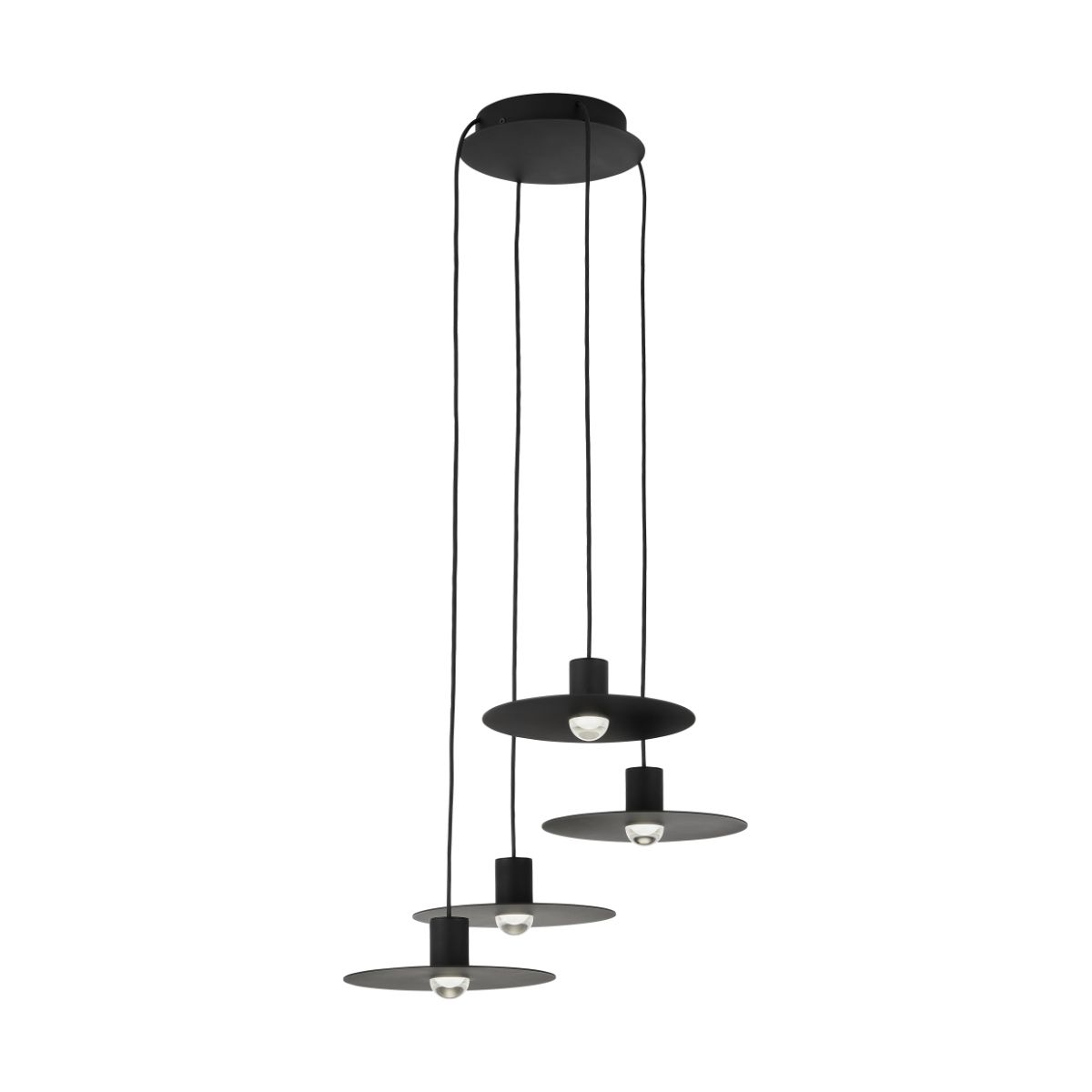 EAVES 16 in. 4 Lights LED Chandelier 120-277V