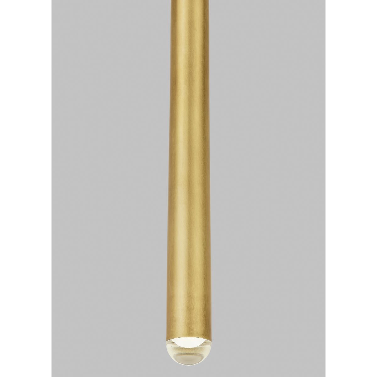 Pylon 19 in. LED Pendant Light 120-277V Natural Brass Finish - Bees Lighting