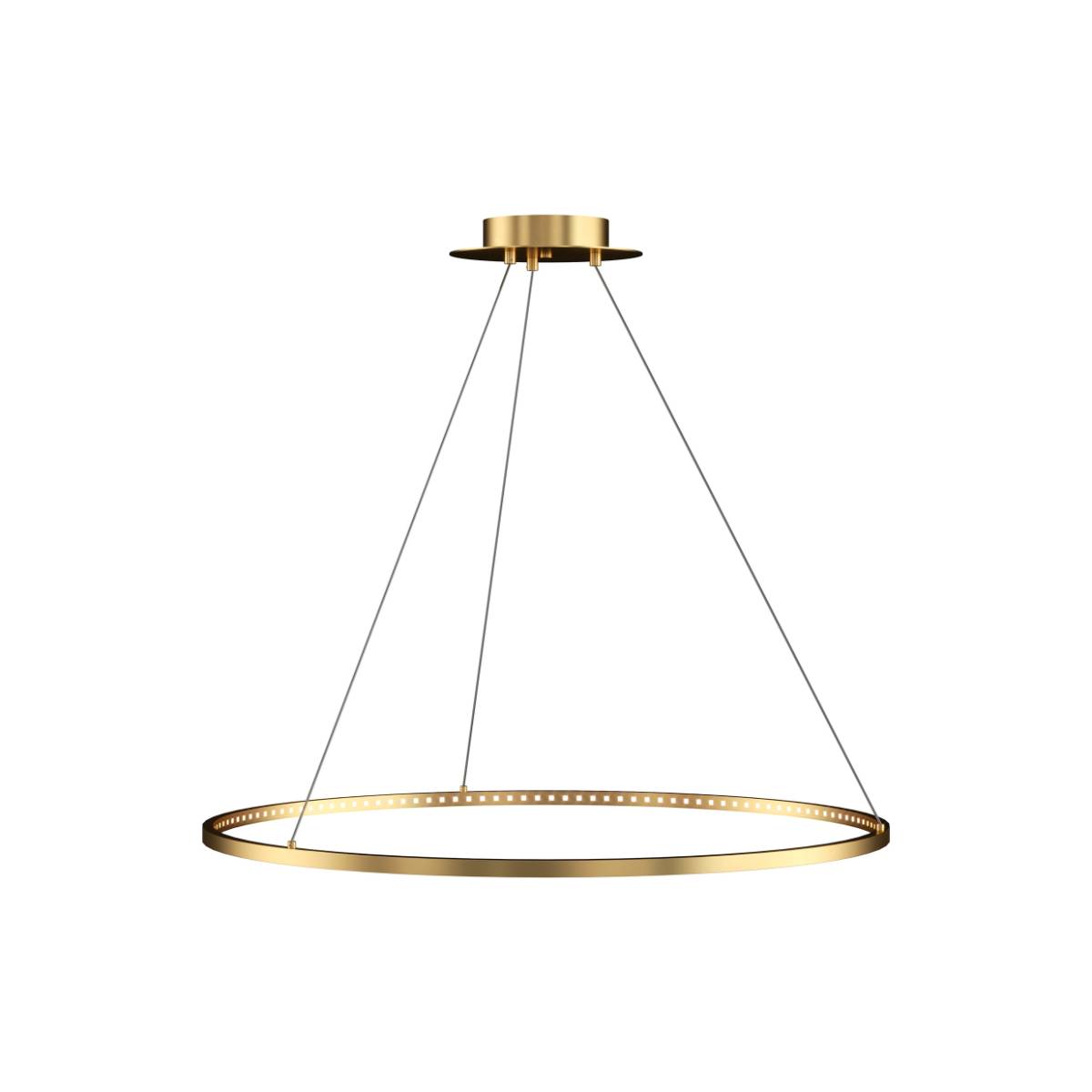 Vellavi 36 in. Round LED Chandelier