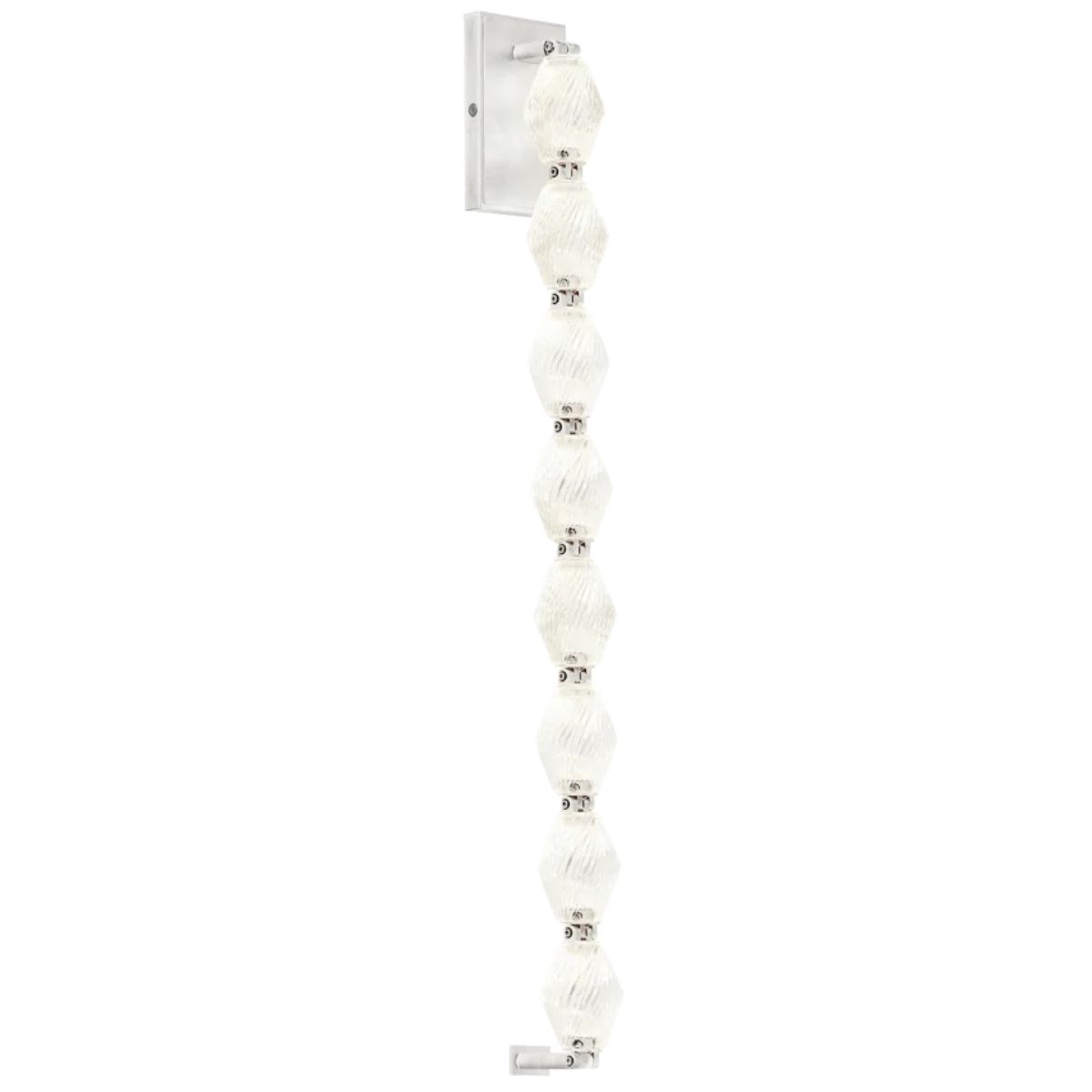 Collier 28 in. LED Wall Sconce 3000K Polished Nickel finish - Bees Lighting