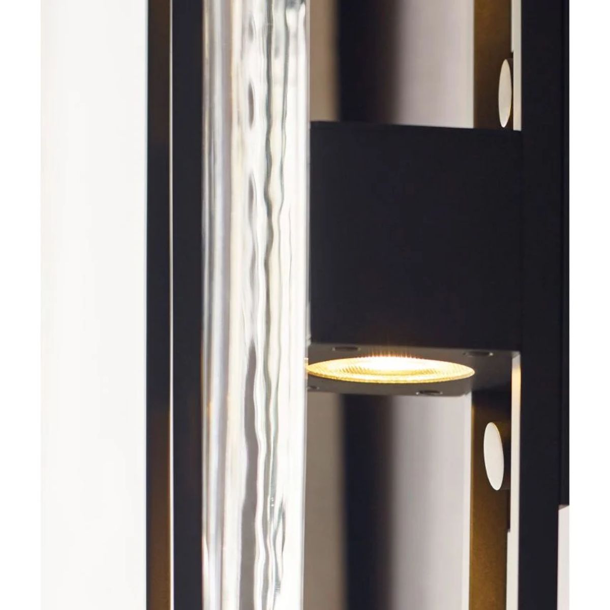Duelle 28 in. LED Wall Light Black Finish - Bees Lighting
