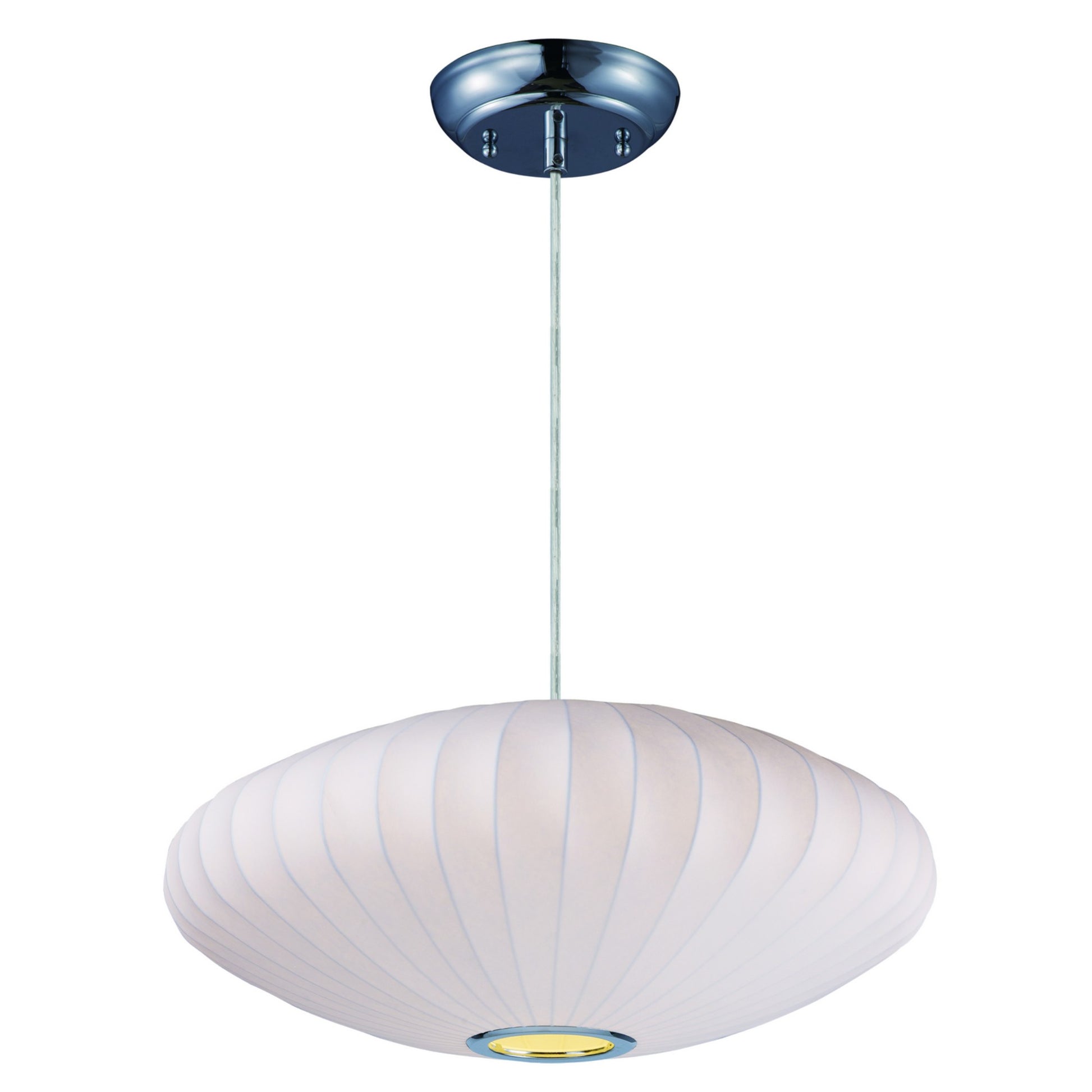 Cocoon 25" Pendant, Polished Chrome Finish - Bees Lighting