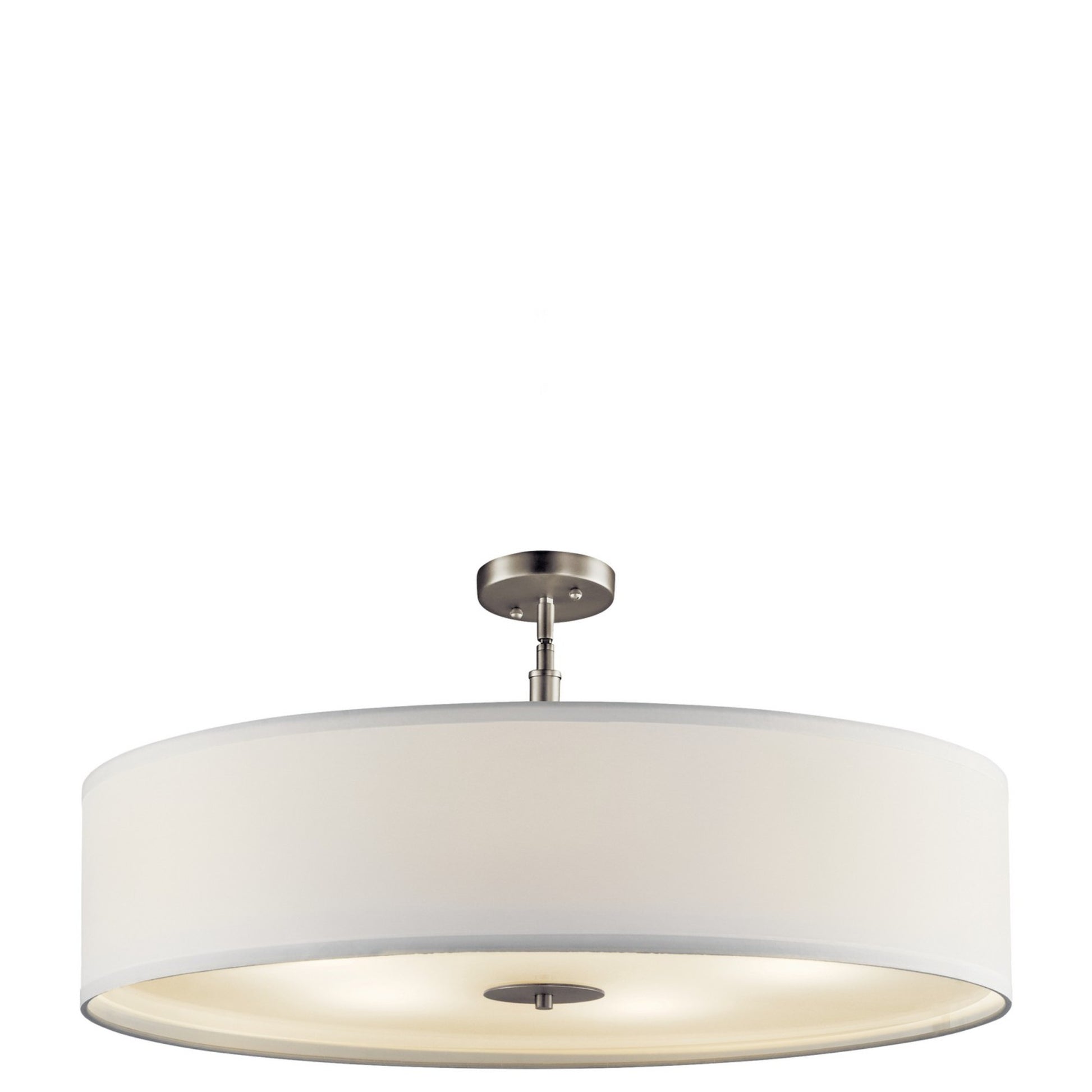 30" 5-Light Convertible Pendant, Brushed Nickel Finish - Bees Lighting