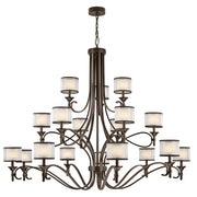 Lacey Multi-Tier Chandelier - Bees Lighting