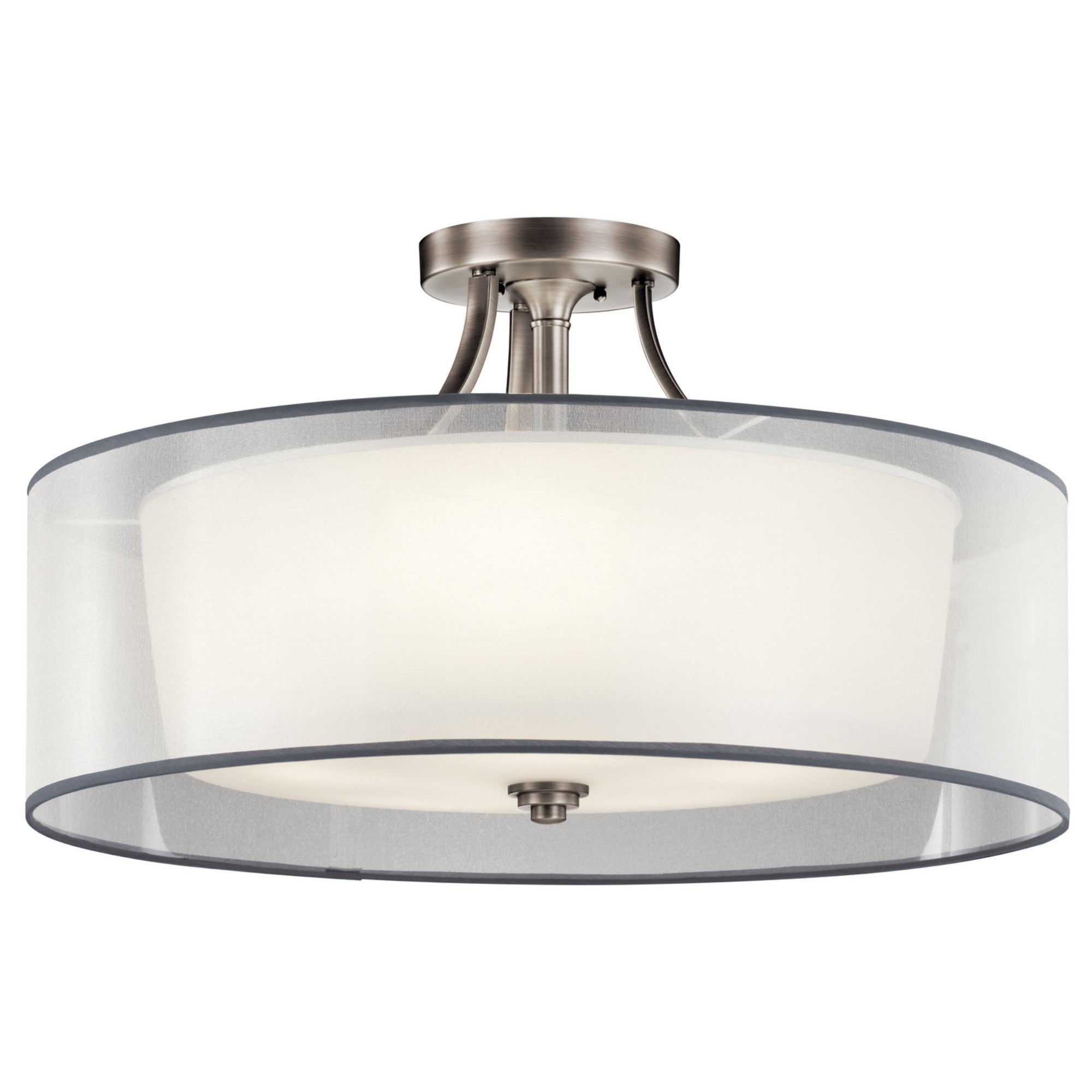 Lacey Semi-Flush Mount Ceiling Light - Bees Lighting