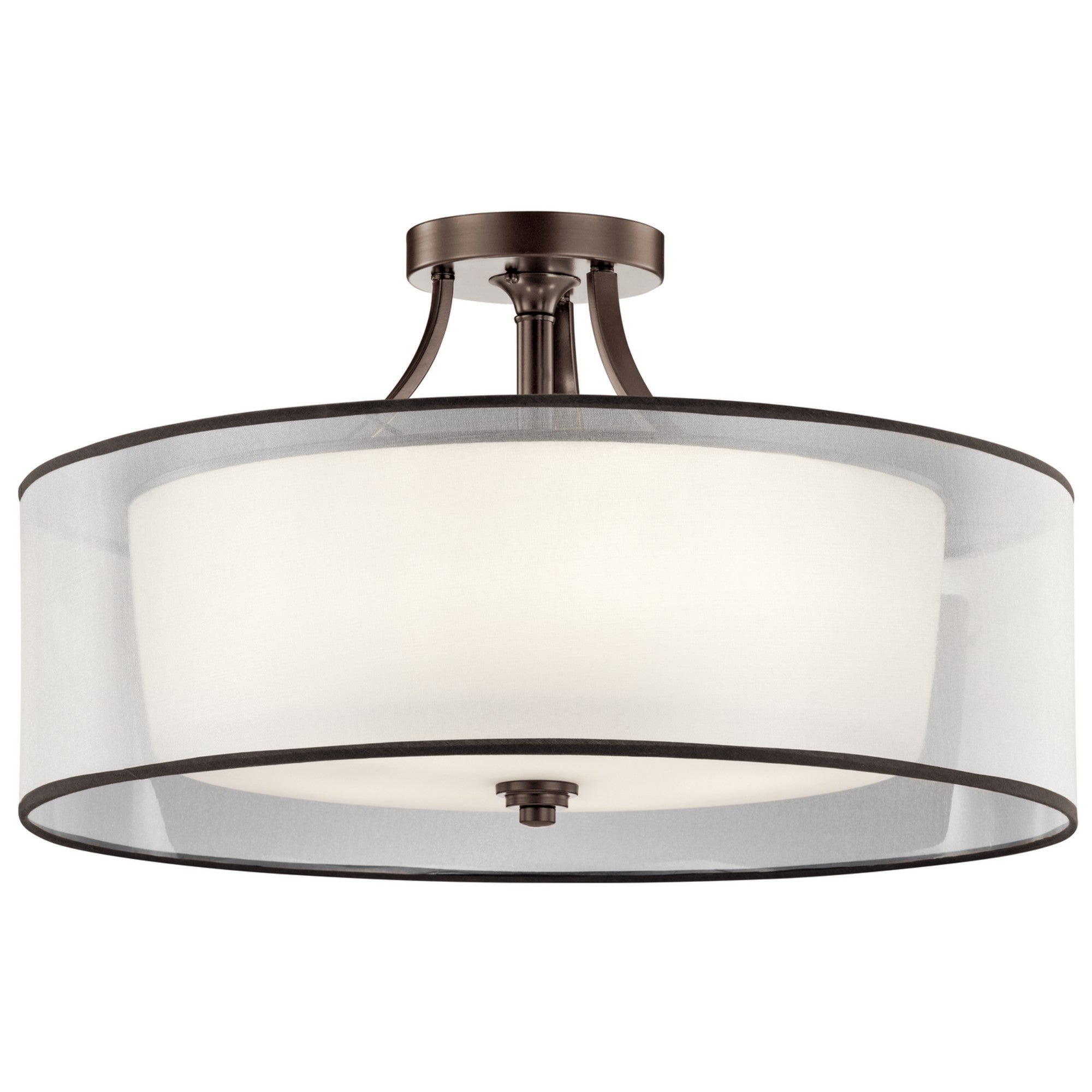 Lacey Semi-Flush Mount Ceiling Light - Bees Lighting