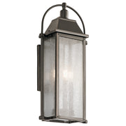 Harbor Row 23" 3-Light Outdoor Wall Light, Olde Bronze Finish - Bees Lighting