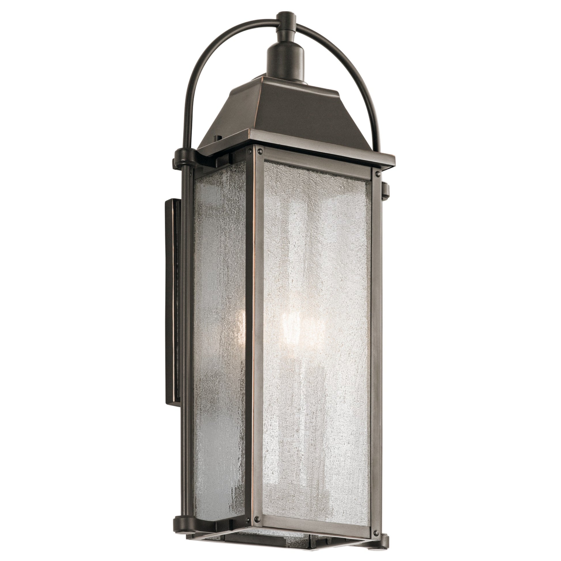 Harbor Row 23" 3-Light Outdoor Wall Light, Olde Bronze Finish - Bees Lighting