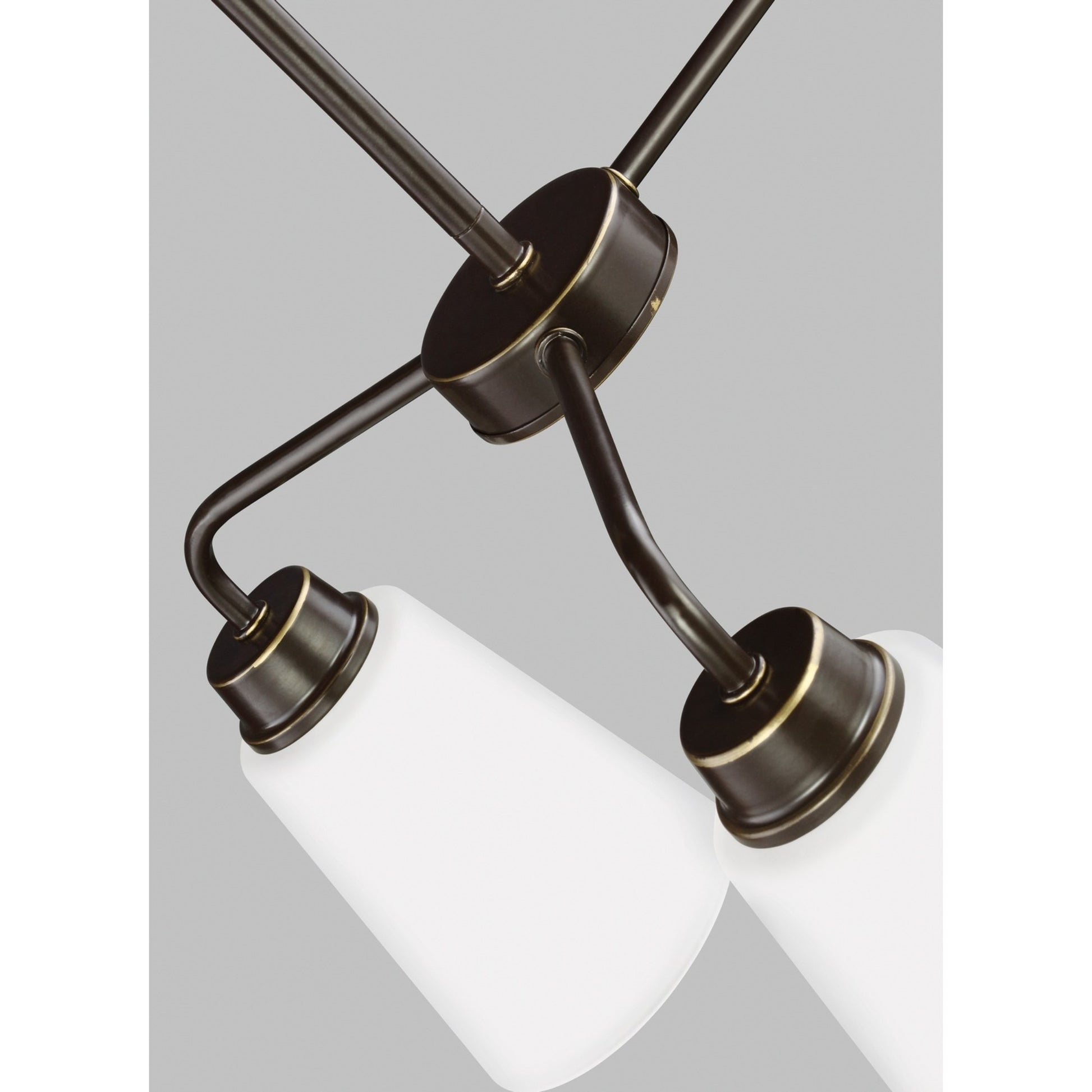 Kerrville 18" 3-Light Chandelier, Bronze Finish - Bees Lighting