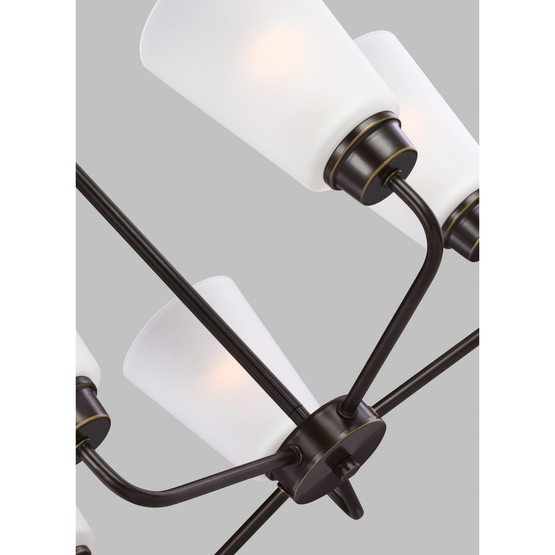 Kerrville 20" 5-Light Chandelier, Bronze Finish - Bees Lighting