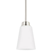 Kerrville 4" Mini Pendant, Brushed Nickel Finish - Bees Lighting