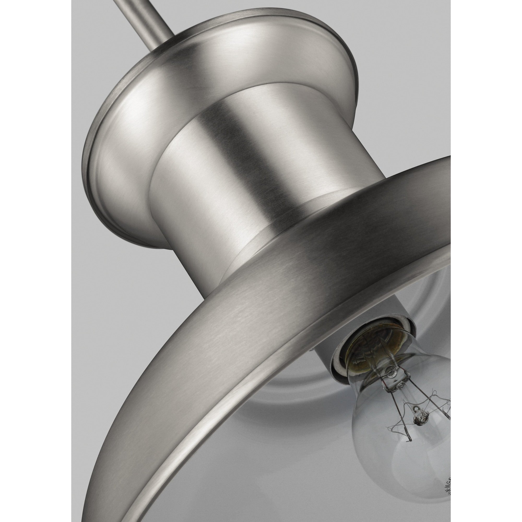 Fredricksburg 13" Outdoor Pendant, Satin Aluminum Finish - Bees Lighting