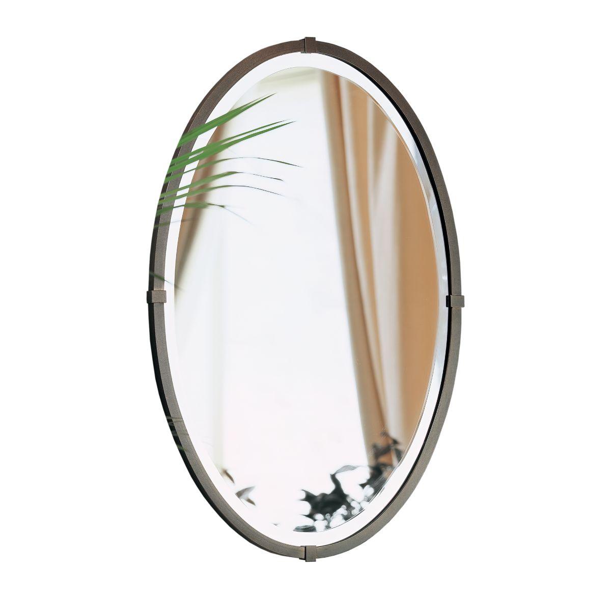 Beveled Oval 22 In. X 32 In. Wall Mirror