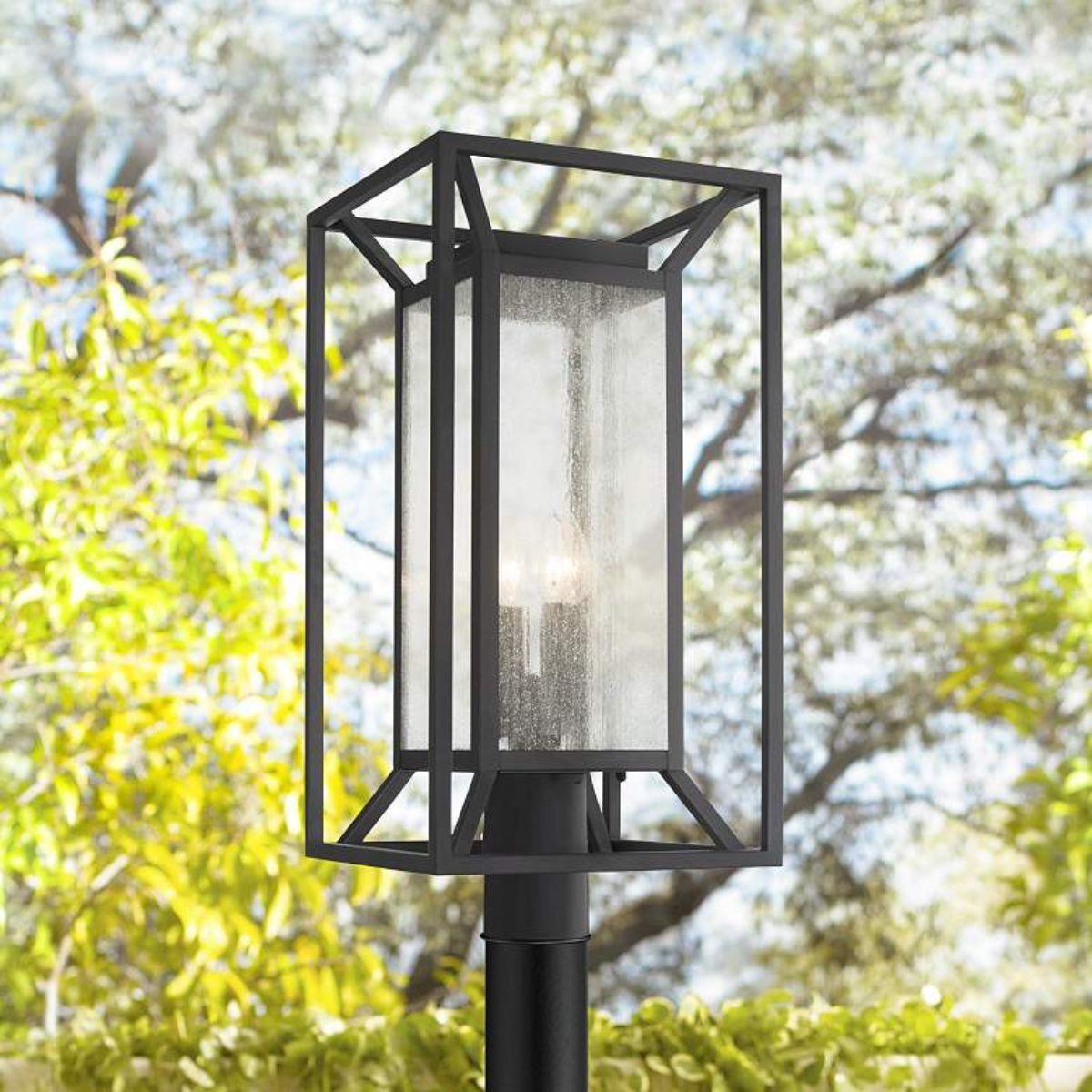 Harbor View 23 in. 4 lights Lantern Head Black finish - Bees Lighting