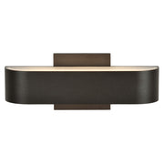 Montreal 12" LED Outdoor Wall Sconce, Bronze Finish - Bees Lighting