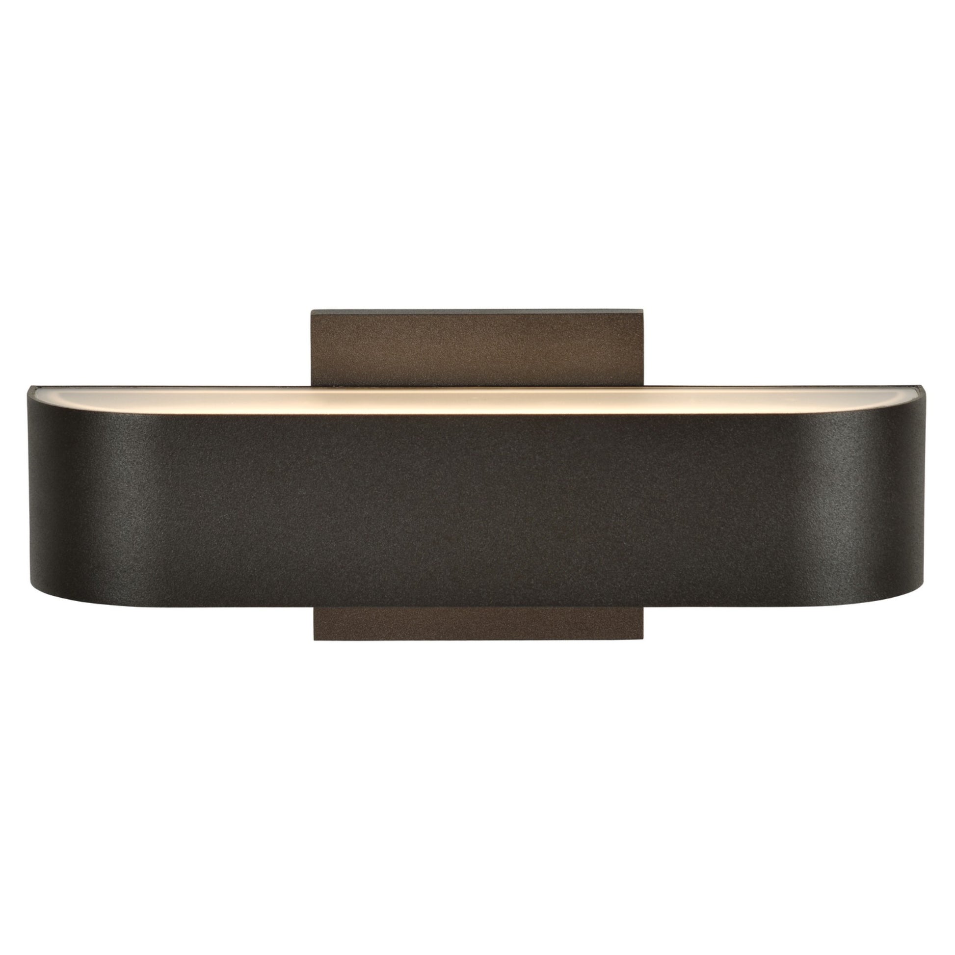 Montreal 12" LED Outdoor Wall Sconce, Bronze Finish - Bees Lighting