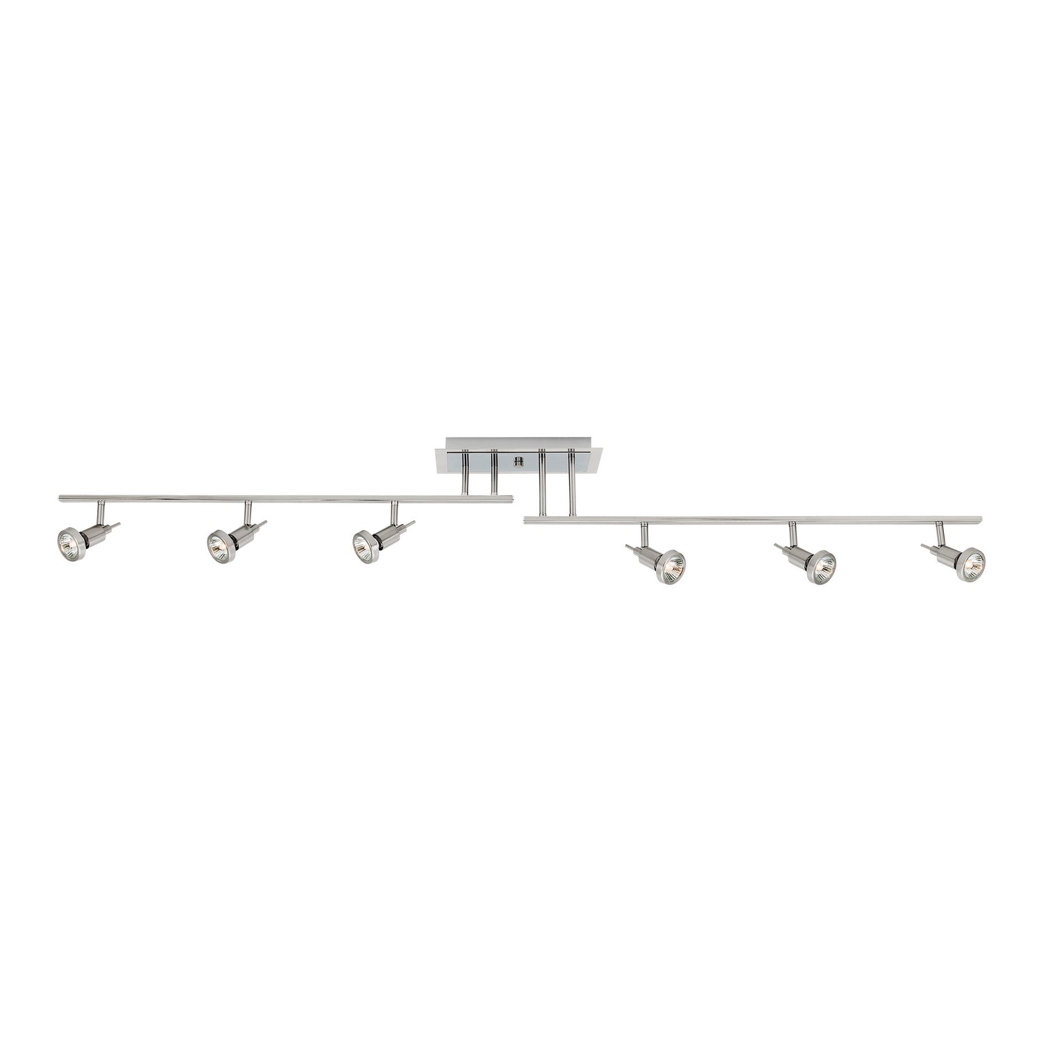 Viper 62" Adjustable LED Track Rail, Brushed Steel Finish - Bees Lighting