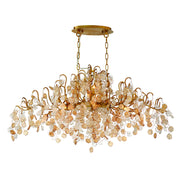 Campobasso 10-Light 45" Chandelier, Gold Finish - Bees Lighting