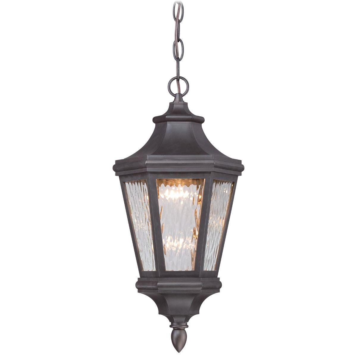 Hanford Pointe 9 in. LED Outdoor Hanging Lantern Oil Rubbed Bronze finish - Bees Lighting