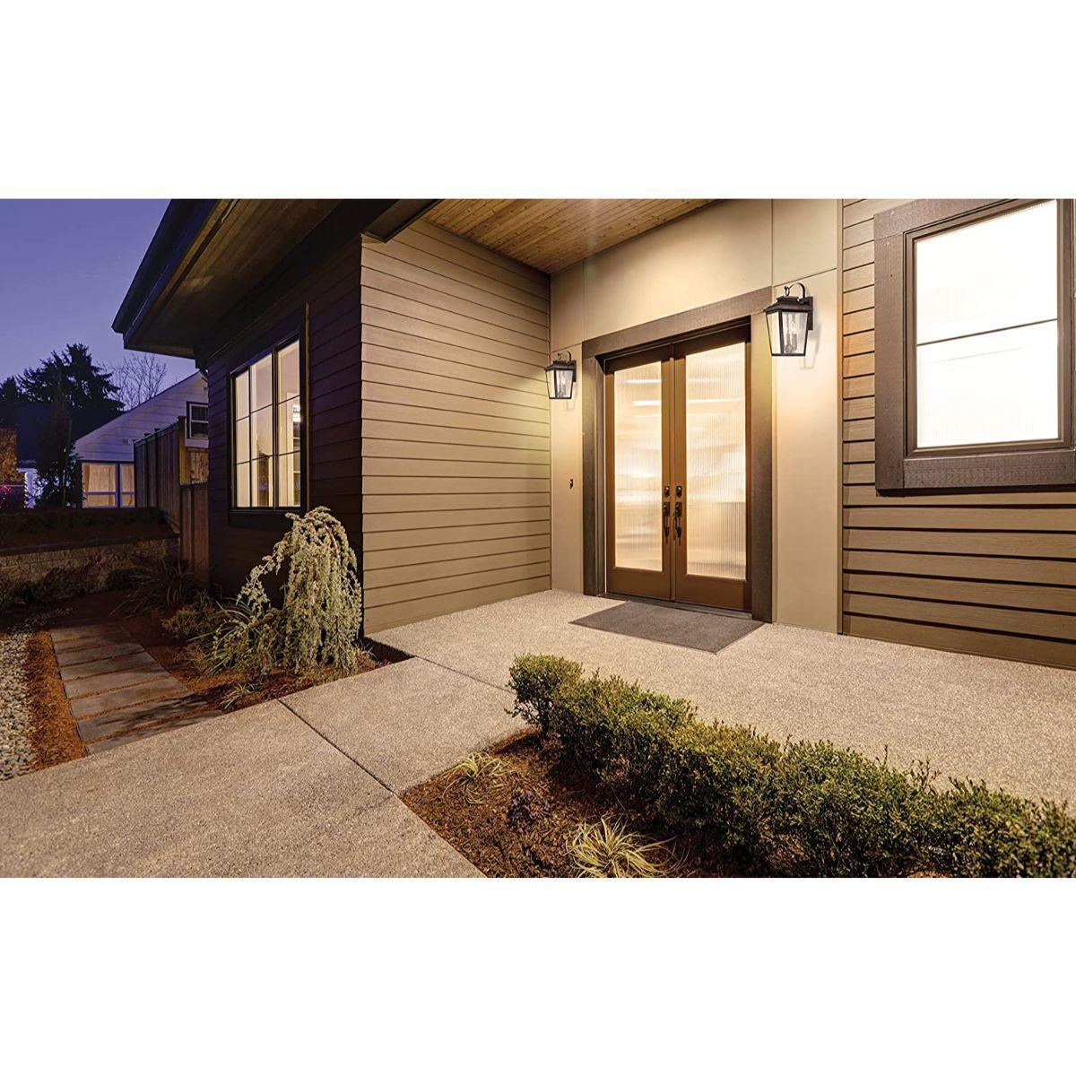 Irvington Manor 17 in. 3 Lights Outdoor Wall Lantern Bronze Finish - Bees Lighting