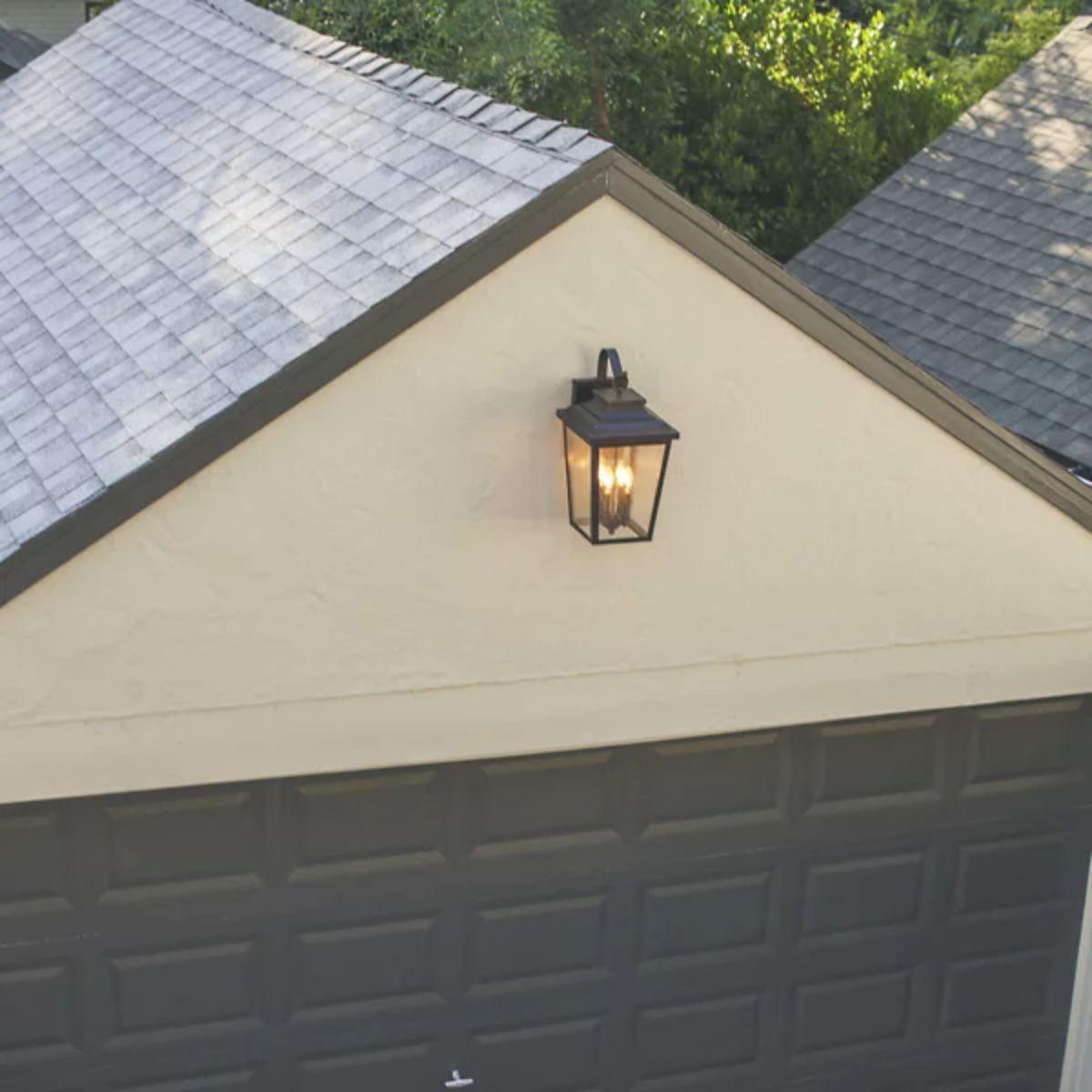 Irvington Manor 21 in. 4 Lights Outdoor Wall Lantern Bronze Finish - Bees Lighting