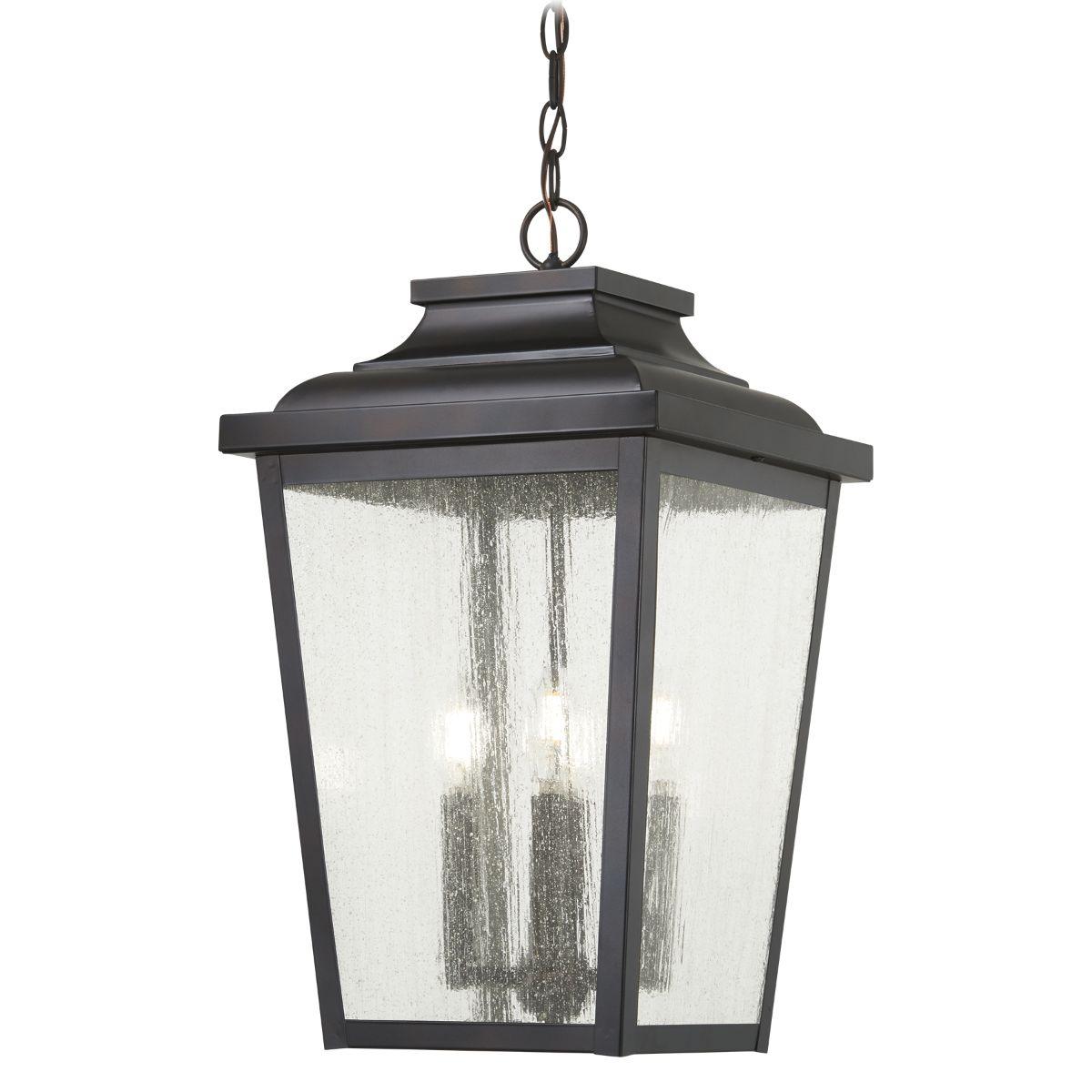 Irvington Manor 4 Lights 13 in. Outdoor Hanging Lantern Chelsea Bronze Finish - Bees Lighting